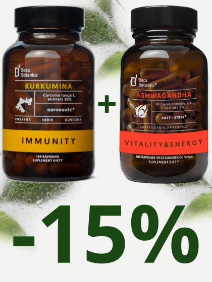 Kurkumina + Ashwagandha